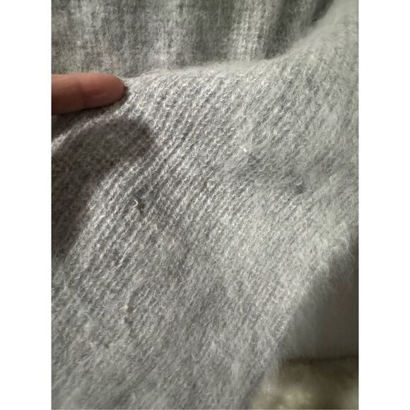 Rafique Angora Rabbit hair lambswool blend sweater button front S - Picture 5 of 10